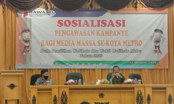 Satgas Covid-19 Kota Metro Tinjau Posko Pemenangan WaRu di Lamban Agung