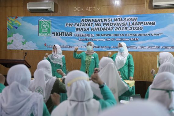 Konferwil Fatayat NU Lampung 2015-2020, Pemprov Lampung Ajak Kader Lakukan Kegiatan yang Lebih Inovatif