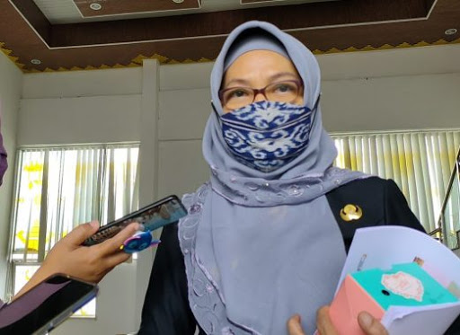 Awal Tahun 2021, Polres Lampung Timur Gelar Upacara Kenaikan Pangkat