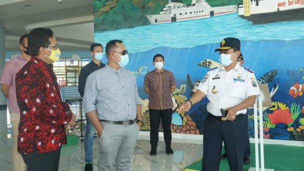 Bupati Lampung Selatan Sambangi Pelabuhan Bakauheni, Cek Kesiapan PT ASDP Hadapi Libur Natal dan Tahun Baru