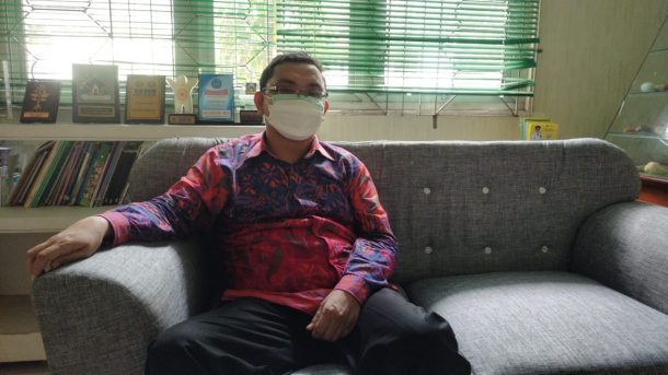 Sekda Lampung Tengah Sidak Kantor Inspektorat Terkait Protokol Kesehatan Covid-19