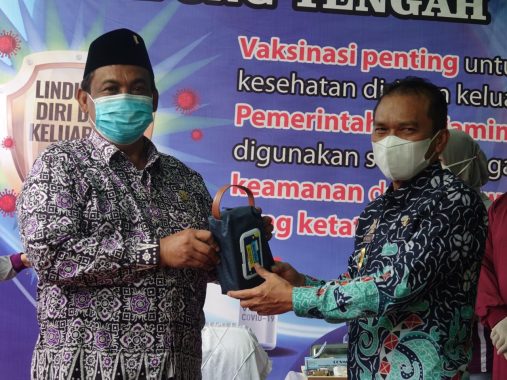 Lampung Tengah Mulai Vaksinasi Covid-19