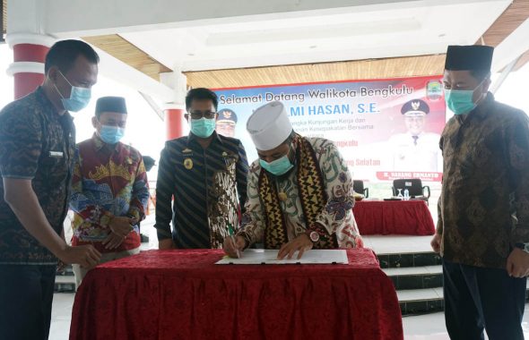 Bupati Tanggamus Ikuti Kick Off Vaksinasi Tahap Ke 2 Provinsi Lampung
