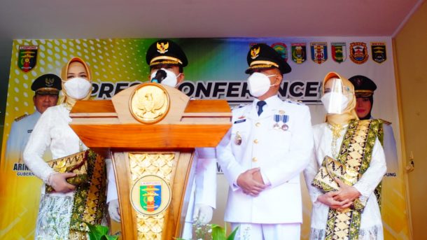 Gubernur Arinal Lantik Tujuh Kepala Daerah Hasil Pilkada Serentak 2020