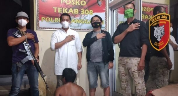 Musa-Ardito Tinjau Vaksinasi Covid-19 Pedagang Plaza Bandarjaya Lampung Tengah