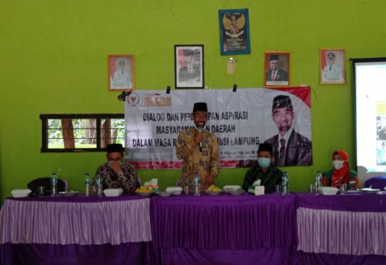 Senator Abdul Hakim Ajak Patriot Desa Kampung Karang Jawa Lampung Tengah Terapkan Konsep Desa Emas