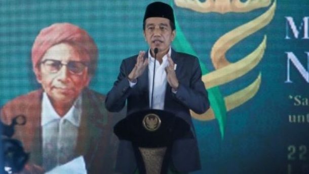 Buka Muktamar NU Ke-34, Presiden Jokowi: Terima Kasih Telah Mengawal Kebhinekaan