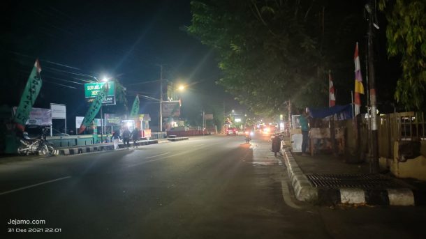 Malam Pergantian Tahun, Polresta Bandar Lampung Tutup Akses Menuju 4 Titik Keramaian