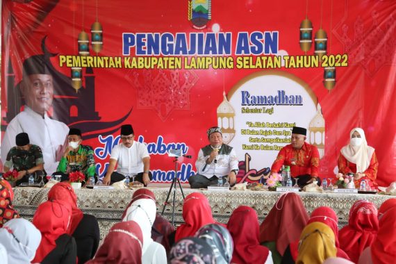 Sambut Ramadan, Pemkab Lampung Selatan Gelar Pengajian ASN