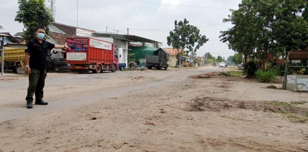 Jalan Budi Utomo Metro Rusak Sejak Lama, Belum Ada Surat Pengajuan Perbaikan ke BMBK Provinsi Lampung
