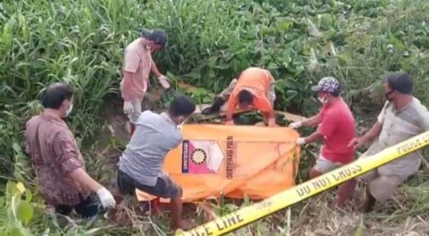 Kapolres Tanggamus Pimpin Evakuasi Mayat di Bandar Negeri Semuong