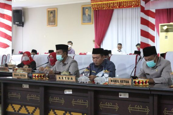 DPRD Lampung Selatan Gelar Rapat Paripurna Penyampaian Rekomendasi LKPJ Bupati