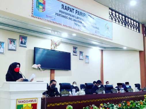 Nanang Ermanto Lantik Pengurus Baznas Lampung Selatan Periode 2022-2027