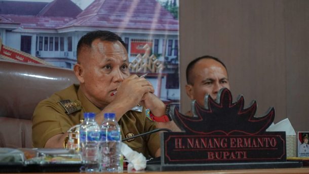 Bupati Lampung Selatan Ikuti Rakornas Pengawasan Intern Belanja Produk Dalam Negeri