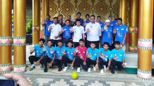 Wali Kota Metro Lepas Tim Street Soccer Ikuti Lomba Tingkat Nasional
