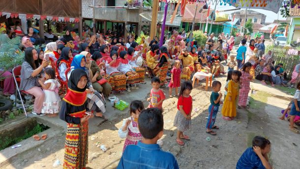 Kepala Pekon Kunyayan Tanggamus Dukung Muli Mekhanai Peduli Tarian Adat Lampung
