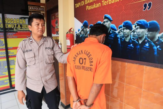 Kembali Terlibat Kasus Narkoba, Residivis Asal Pringsewu Ditangkap Polisi