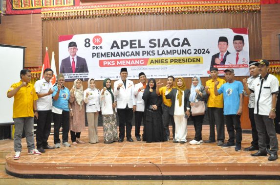 PKS Tanggamus Gelar Apel Siaga Pemenangan Pemilu 2024