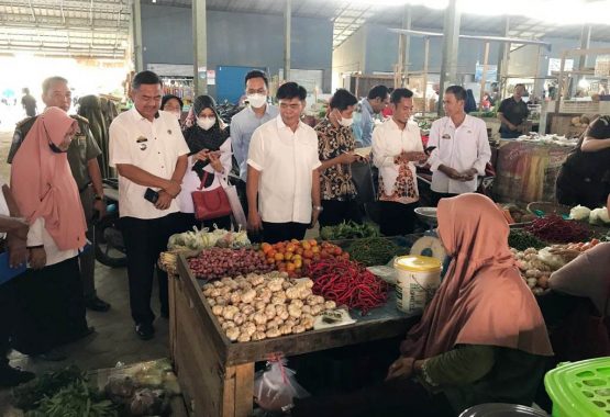 Tim Gabungan Pemkab Lampung Selatan Pantau Harga Sembako Jelang Ramadan
