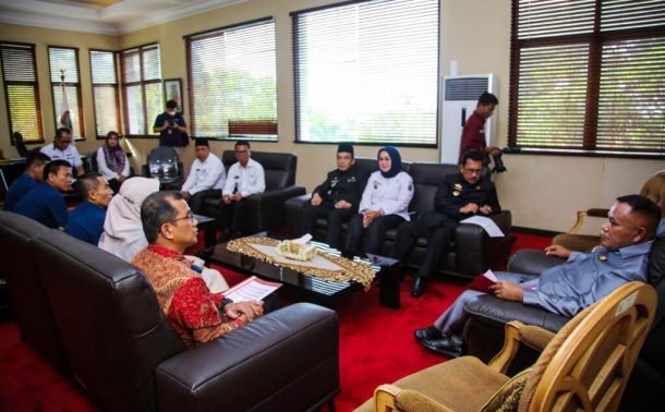 Bupati Lampung Selatan Terima Kunjungan Kepala BPJS Kesehatan Cabang Bandar Lampung