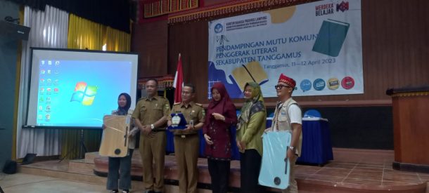 Kantor Bahasa Lampung Beri Pendampingan Mutu Komunitas Penggerak Literasi di Tanggamus
