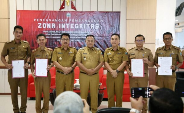 Bupati Lampung Selatan Canangkan Zona Integritas pada 8 Organisasi Perangkat Daerah