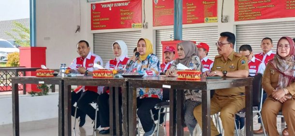Ketua PMI Lampung Tinjau Persiapan Jumbara PMI di Kalianda