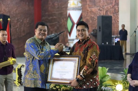Pemkab Lampung Tengah Gelar Pisah Sambut Kapolres di Sesat Agung Nuwo Balak