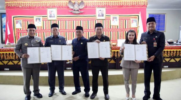 DPRD dan Pemkab Lampung Selatan Teken KUPA-PPAS Perubahan APBD 2023
