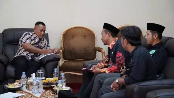 Bupati Lampung Selatan Terima Audiensi Panitia PC Pagar Nusa