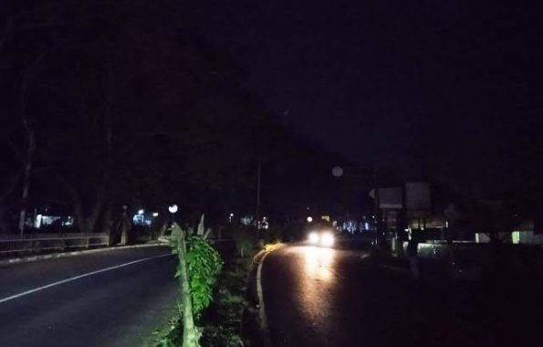 Lampu Penerangan Padam, Ruas Jalan di Metro Rawan Lakalantas