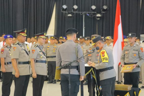 Gas Pol! Baru Dilantik, Pejabat Polda Lampung Wajib Jalankan Kebijakan Pimpinan