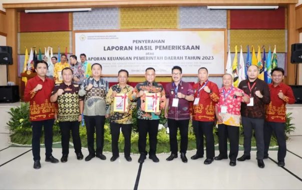 Pemkab Lampung Selatan 8 Tahun Berturut-turut Raih Opini WTP dari BPK