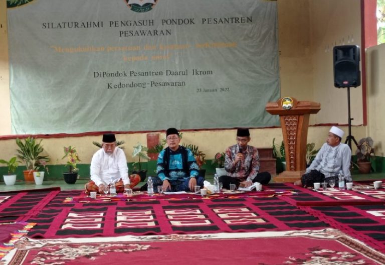 Abdul Hakim Hadiri Silaturahmi Ponpes Se-Pesawaran di Kedondong
