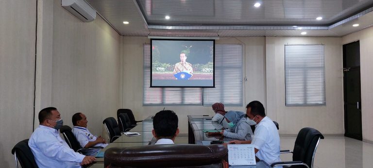 Sekda Lampung Selatan Ikuti Pembukaan Musrembangnas Secara Virtual