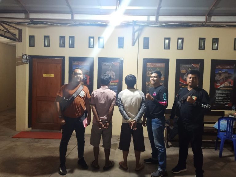COD Motor Curian, Tiga Warga Tanggamus Ditangkap Tim Polsek Pringsewu