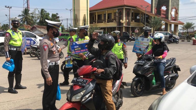 Gelar Operasi Zebra Krakatau 2022, Polres Pesawaran Tak Terapkan Tilang