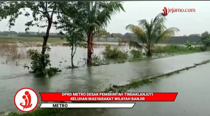 Video: DPRD Metro Desak Pemerintah Tindaklanjuti Keluhan Masyarakat Wilayah Langganan Banjir