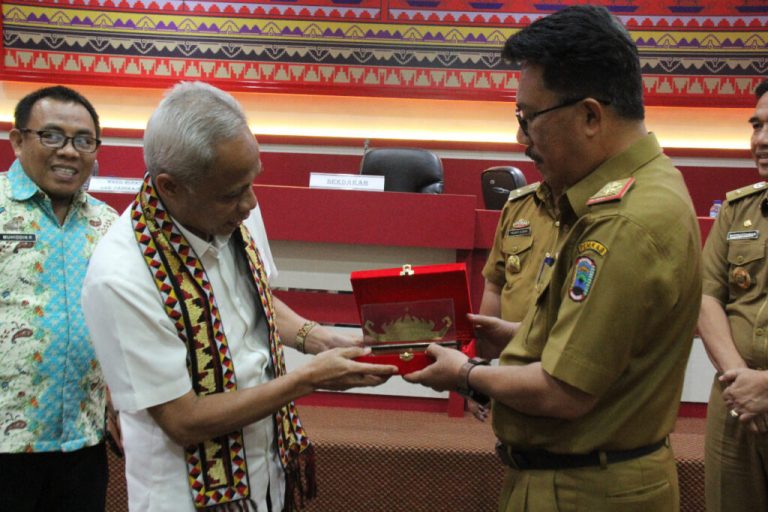 Sekda Lampung Selatan Terima Kunjungan Pemkab Pangkajene dan Kepulauan