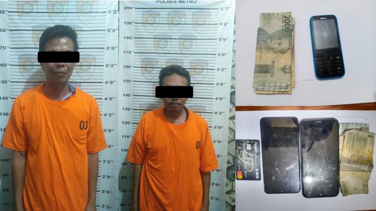 Satreskrim Polres Metro Tangkap Penjual Judi Togel Online