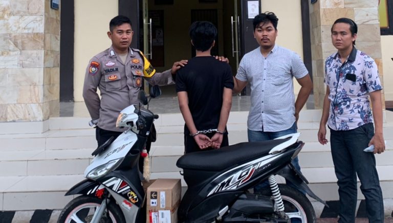 Polsek Kota Agung Tangkap Remaja Residivis Kasus Pencurian