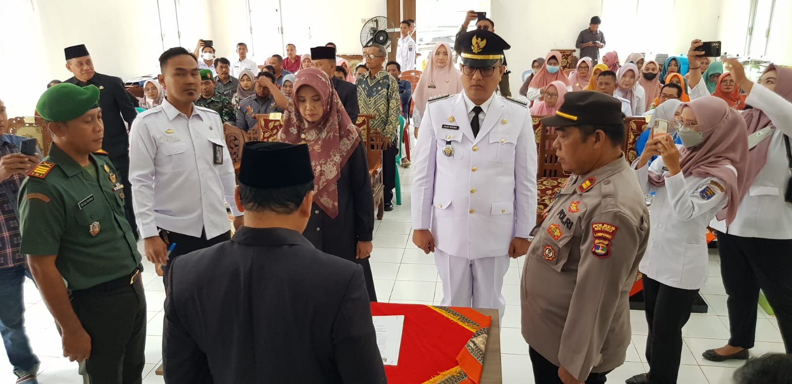 sertijab camat metro selatan