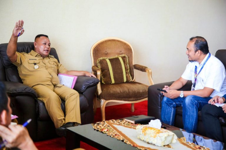 Bupati Lampung Selatan Terima Audiensi PT Angkasa Pura II