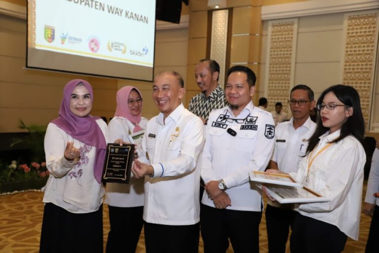 Lampung Selatan Terbaik II Aksi Konvergensi Percepatan Penurunan Stunting Tingkat Provinsi Lampung