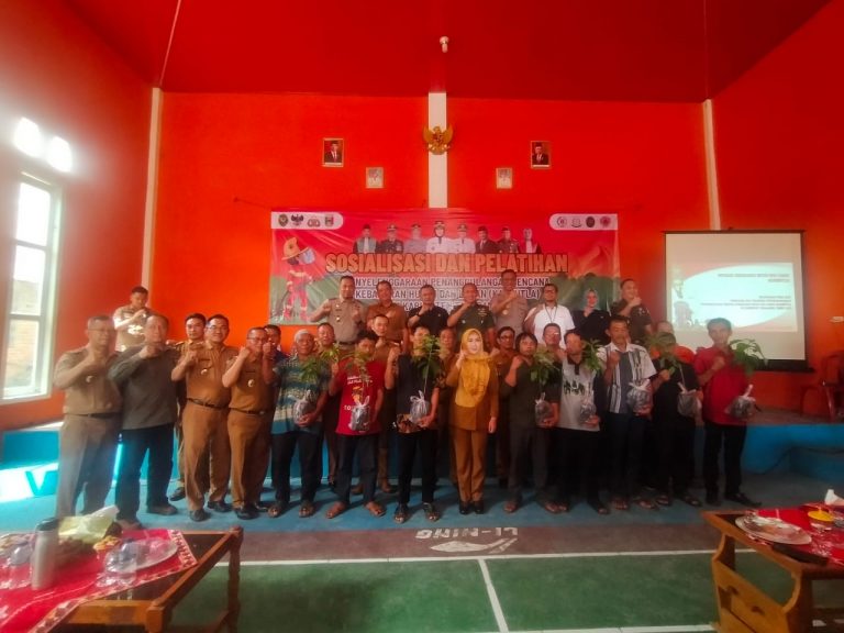 Pemkab Tanggamus Gelar Sosialisasi dan Pelatihan Penanggulangan Karhutla