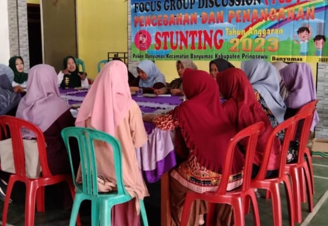 Pekon Banyumas Pringsewu Gelar FGD Stunting