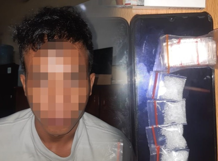 Siap Jual 4 Paket Sabu, Pria di Pesawahan Keburu Diciduk Polisi