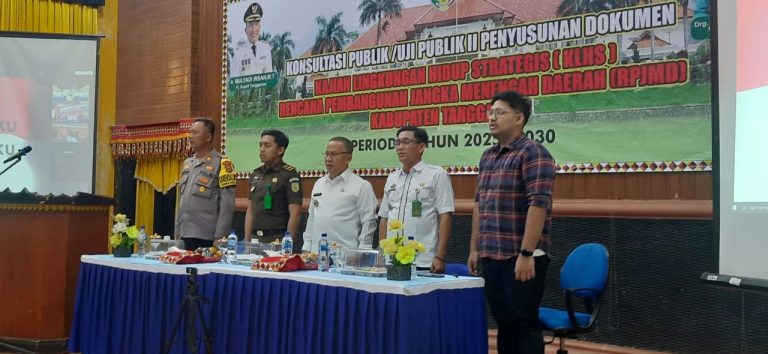 Pemkab Tanggamus Gelar Konsultasi Publik Penyusunan Dokumen KLHS