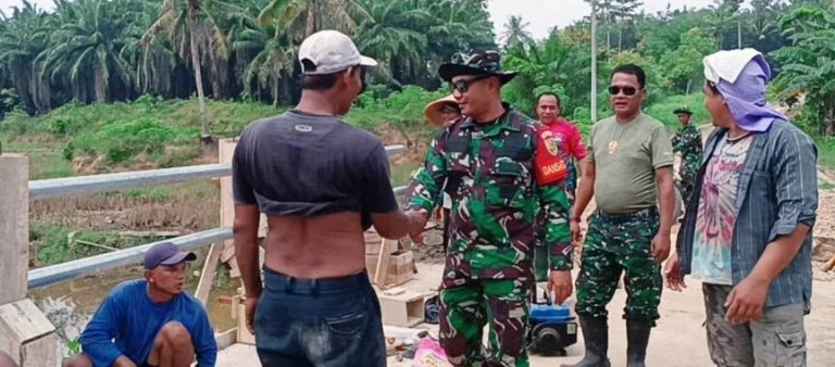 Cek Pengerjaan Fisik TMMD Ke-120, Dandim 0421/LS Sebut Tinggal Penyempurnaan