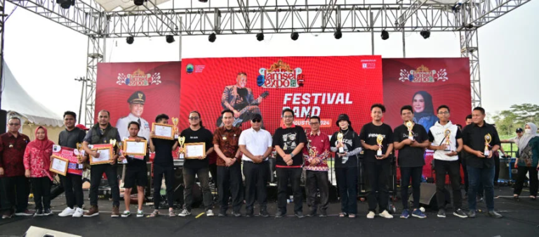 Festival Band Meriahkan Rangkaian Lampung Selatan Expo 2024